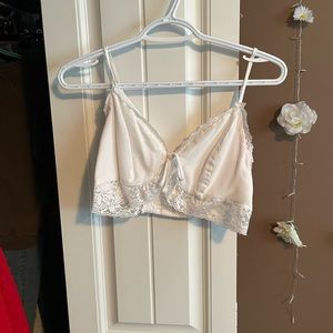 Garage tie front top size M